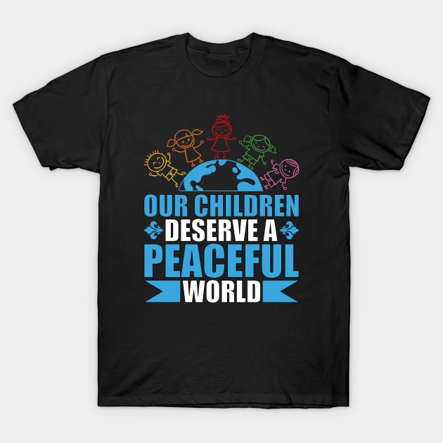 A Peaceful World T-Shirt by AngelFlame
